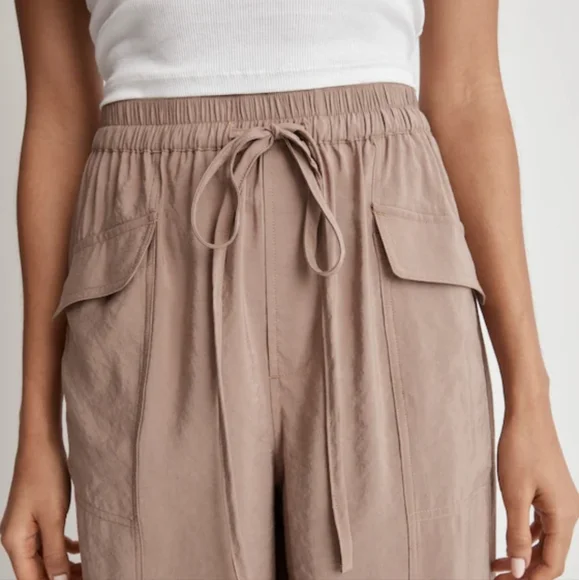 Madewell Straight Cargo Pants in Softdrape - Picture 4 of 13